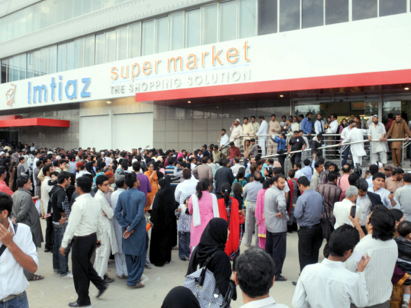 imtiaz super market says it is aiming to capture traffic from other stores in the area like hyperstar and agha s photo irfan ali express