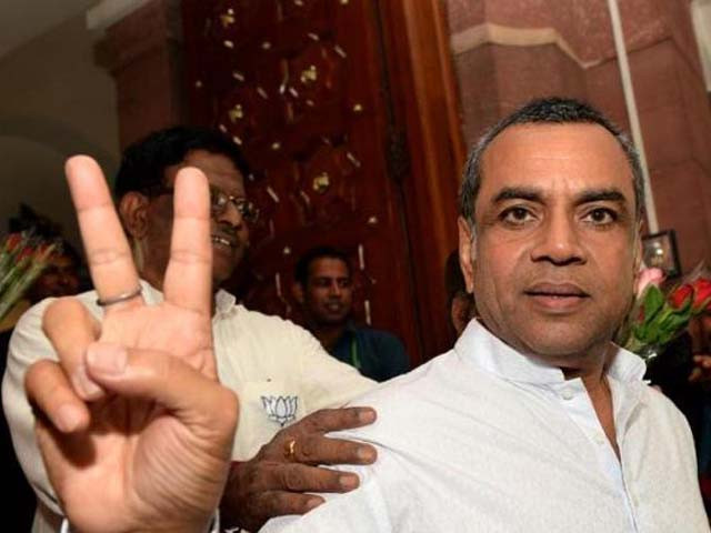 bjp member of parliament and bollywood actor paresh rawal photo afp bjp member of parliament and bollywood actor paresh rawal photo afp