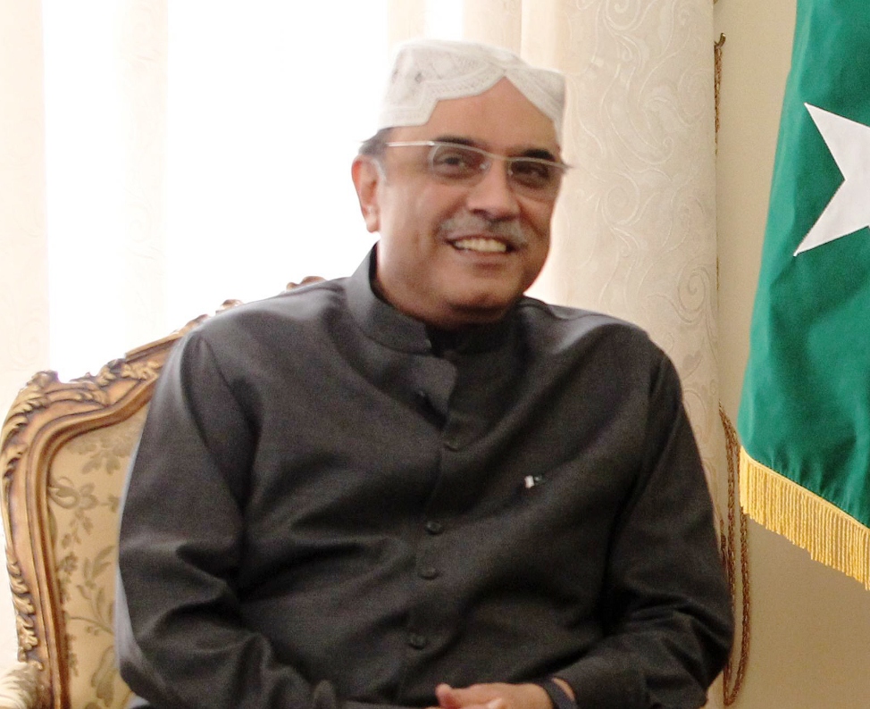 president asif ali zardari hopes gwadar turns into a trade and commerce hub photo afp