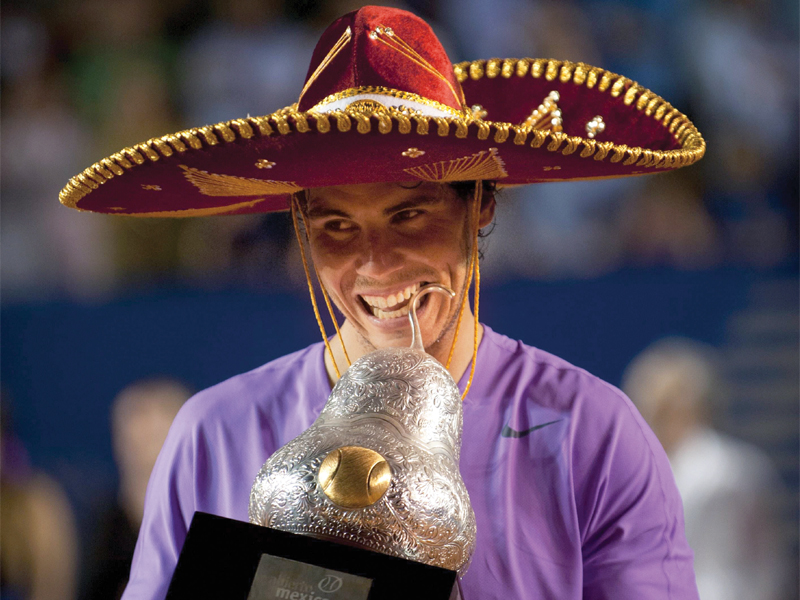 the mexican open triumph was nadal s 52th atp tour title photo afp