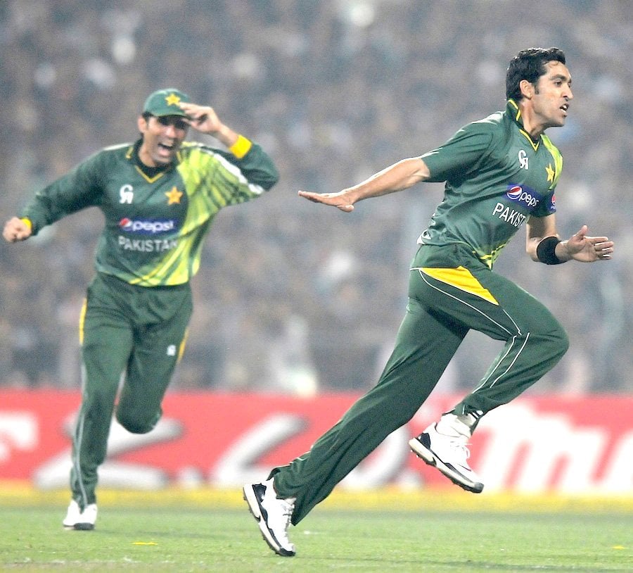 umar gul picked 5 wickets for 6 runs against south africa in the 2n and final t20 photo bcci file