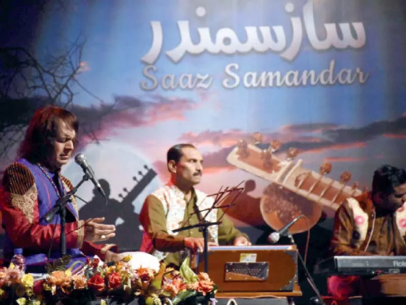 tabla player ustad abdul sattar khan tari performs at pakistan national council of arts photo ppi tabla player ustad abdul sattar khan tari performs at pakistan national council of arts photo ppi