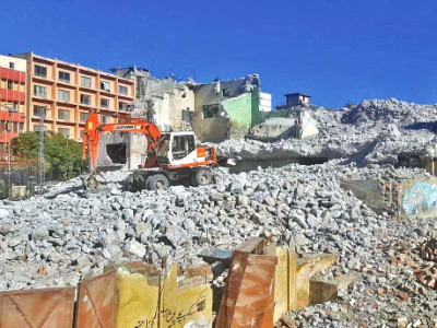 shabistan cinema torn down shabistan cinema torn down