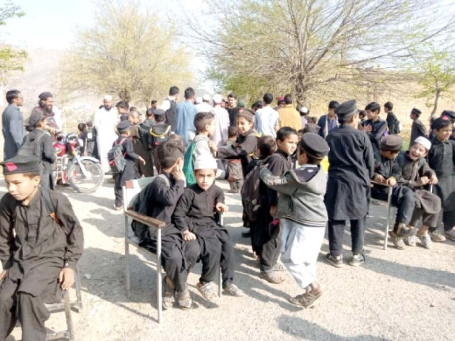 primary school students mingle with one another at their first ever protest against the unavailability of teachers in bajaur the tribal region has long been plagued by problems in its government primary schools including a lack of teachers dilapidated buildings and facilities and inadequate classroom space photo express primary school students mingle with one another at their first ever protest against the unavailability of teachers in bajaur the tribal region has long been plagued by problems in its government primary schools including a lack of teachers dilapidated buildings and facilities and inadequate classroom space photo express