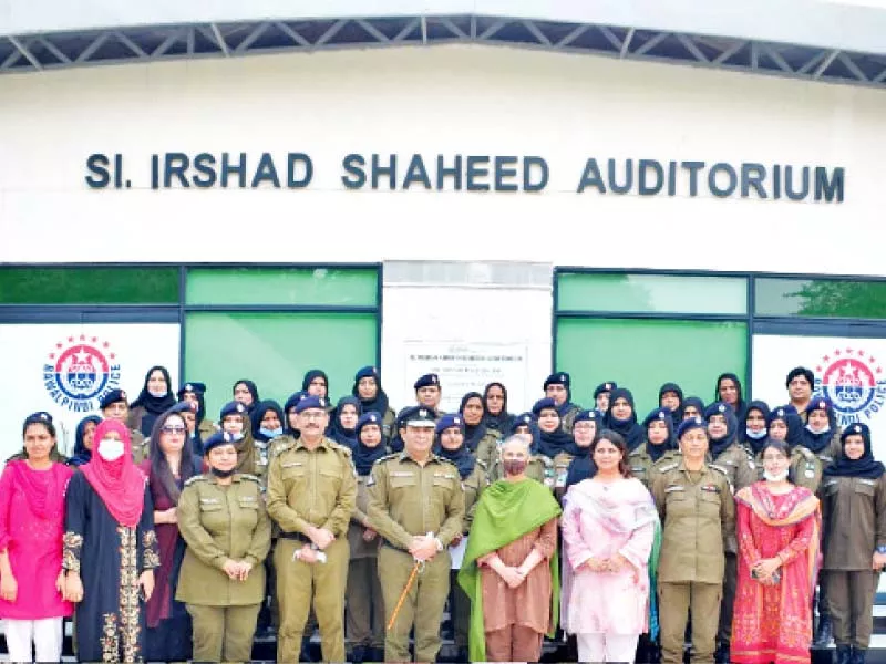 a five day workshop held to impart training to the woman victim support officers concluded on saturday photo express a five day workshop held to impart training to the woman victim support officers concluded on saturday photo express