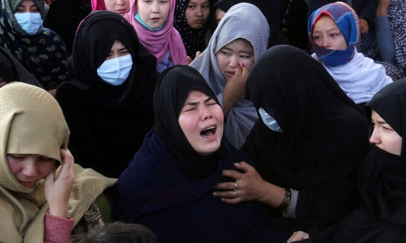 people mourn their relatives who were coal miners from the minority shia hazara community killed in an attack in mach area of bolan district as they protest demanding justice in quetta january 4 reuters