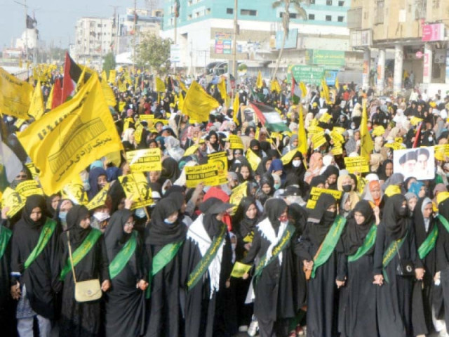 al quds day held in solidarity with palestine kashmir al quds day held in solidarity with palestine kashmir