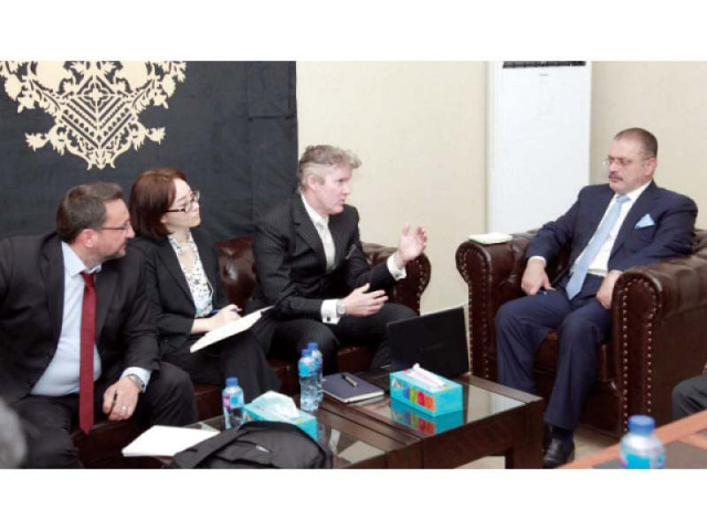 sindh transport minister sharjeel memon holds meeting with adb and afd delegation photo express sindh transport minister sharjeel memon holds meeting with adb and afd delegation photo express