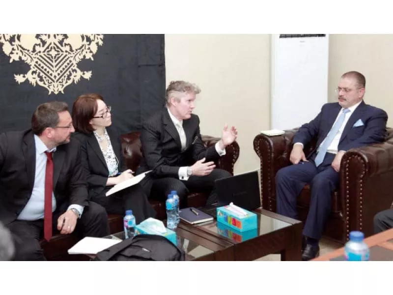 sindh transport minister sharjeel memon holds meeting with adb and afd delegation photo express sindh transport minister sharjeel memon holds meeting with adb and afd delegation photo express