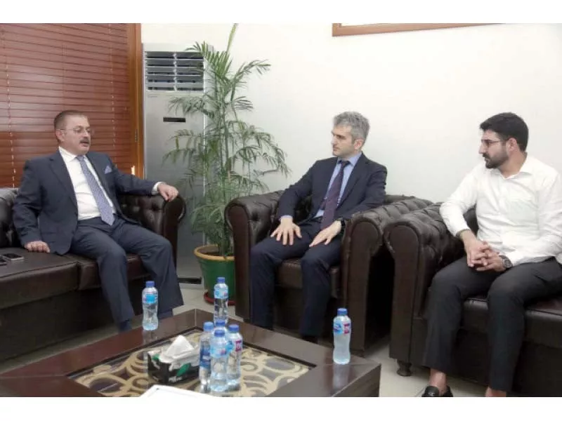 sindh mass transit minister sharjeel inam memon and the turkish albayrak group director discuss the introduction of electric public buses in karachi photo express sindh mass transit minister sharjeel inam memon and the turkish albayrak group director discuss the introduction of electric public buses in karachi photo express