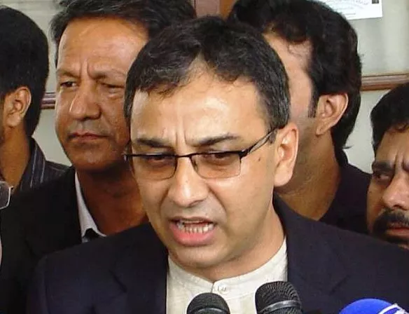 file photo of mqm rabta committee member raza haroon photo irfan ali express file