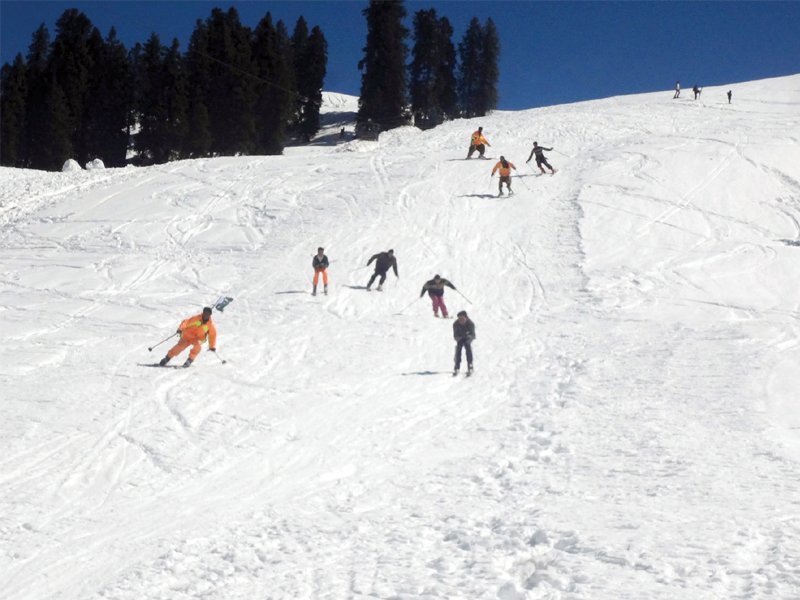 all the tourists were unanimous in their declaration of malam jabba being a secure and safe place for regular competitions photo fazal khaliq express