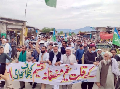 ji protests against shortage of flour power outages