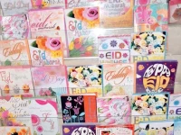 the practice of sending out eid cards to loved ones and friends has diminished over the years photo express