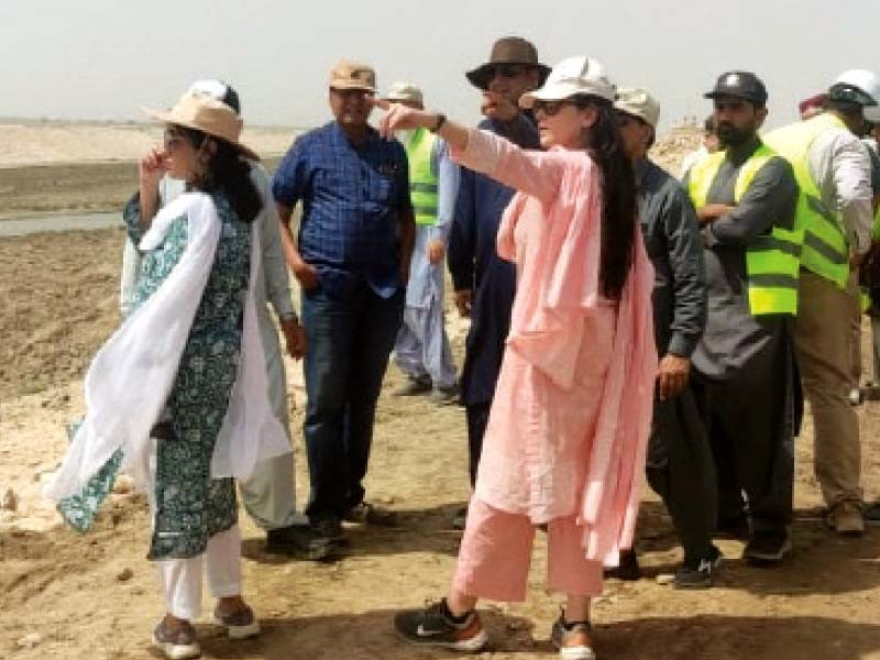 the world bank support mission team reviews the status of ongoing work in flood hit and manchhar lake areas photo express