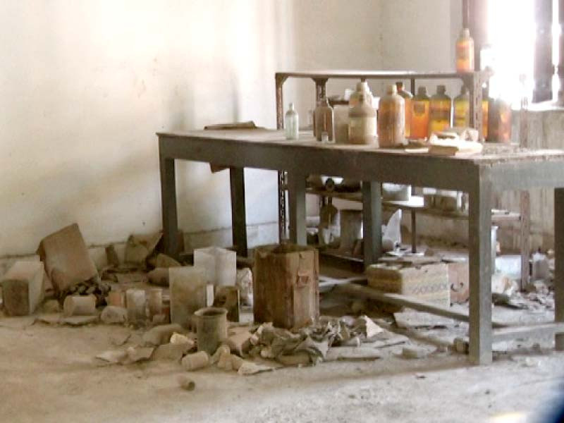 the govt sindh muslim science college is in a shambles with very few students attending classes due to lack of teachers photos express