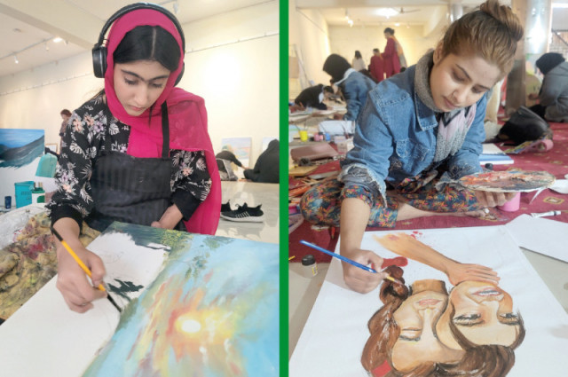 students flex artistic skills at pac