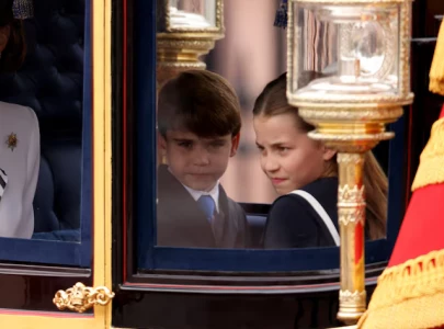 prince louis steals the show with dance moves at trooping the colour