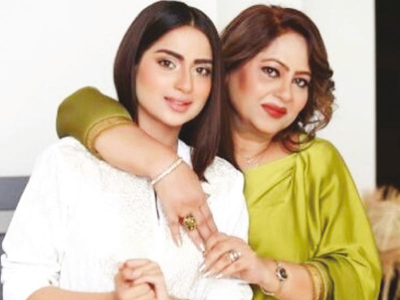 saboor s closeness with her mother is apparent in the many pictures she has shared on ig photo instagram