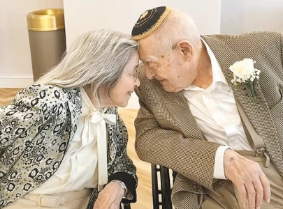 centenarian newlyweds break guinness world record