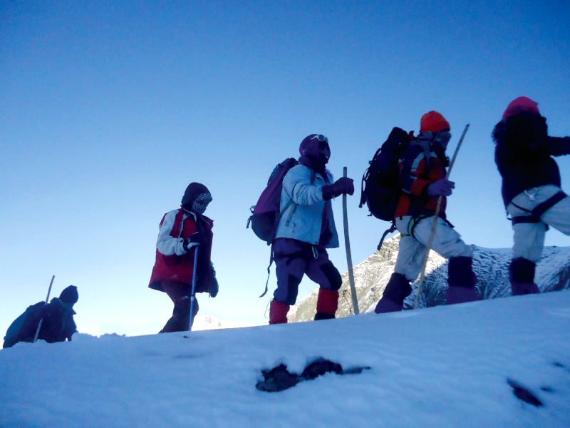 the mountaineering school at shimshal was built in 2007 and has since trained hundreds of locals including women photo courtesy shimshal mountaineering school