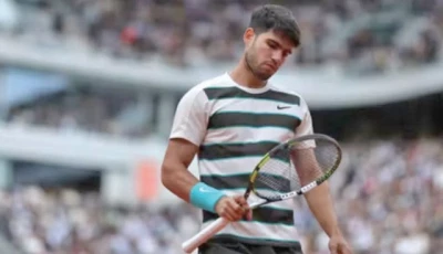 carlos alcaraz will miss the french open and italian open due to a wrist injury photo afp file