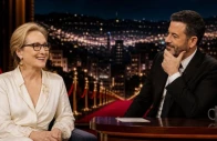 meryl streep backs jimmy kimmel against donald trump