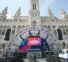 vienna rolls out turquoise carpet as eurovision begins
