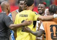 what an effort cape verde goalkeeper vozinha is congratulated by staff and teammates after the world cup debutants held spain to a shock 0 0 draw photo afp what an effort cape verde goalkeeper vozinha is congratulated by staff and teammates after the world cup debutants held spain to a shock 0 0 draw photo afp