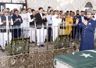 inside the marble halls of quaid s mausoleum cm shah governor hashmi and members of the sindh cabinet offer fateha and laid floral wreaths paying tribute to the father of the nation photo app inside the marble halls of quaid s mausoleum cm shah governor hashmi and members of the sindh cabinet offer fateha and laid floral wreaths paying tribute to the father of the nation photo app