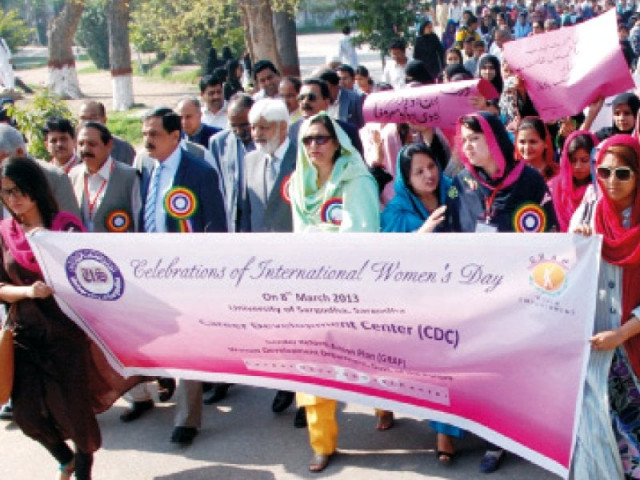 several rallies including one from the university of sargodha photo shahid bukhari express several rallies including one from the university of sargodha photo shahid bukhari express