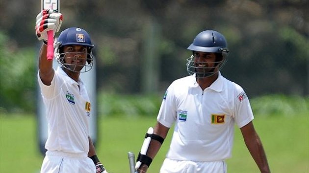 sri lankan cricketers lahiru thirimanne and dinesh chandimal photo afp