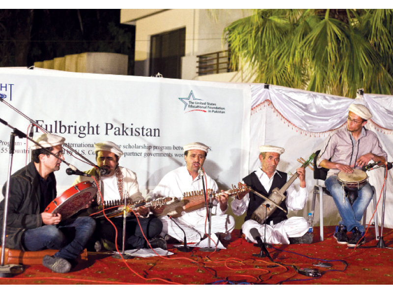 the group performing during the concert photo myra iqbal express