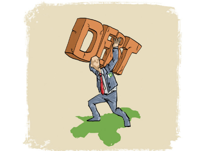 due to high government borrowing from the international monetary fund in the past and rescheduled debts every pakistani born today carries a debt of rs72 000 illustration jamal khurshid due to high government borrowing from the international monetary fund in the past and rescheduled debts every pakistani born today carries a debt of rs72 000 illustration jamal khurshid