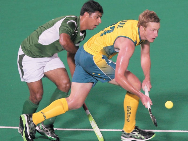 pakistan came crashing down against australia in a similar fashion to their humiliating defeat in the london olympics last year photo file afp pakistan came crashing down against australia in a similar fashion to their humiliating defeat in the london olympics last year photo file afp