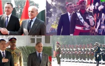 kyrgyz president receives formal welcome at pm house in islamabad