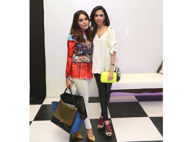 anushey hasham left and maha burney right anushey hasham left and maha burney right