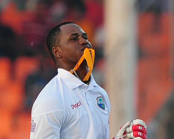 samuels made his international cricket comeback with a four wicket haul against zimbabwe on the first day of the barbados test photo afp file samuels made his international cricket comeback with a four wicket haul against zimbabwe on the first day of the barbados test photo afp file
