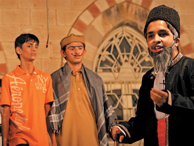 ghalib comes knocking on a present day house in dha ghalib comes knocking on a present day house in dha