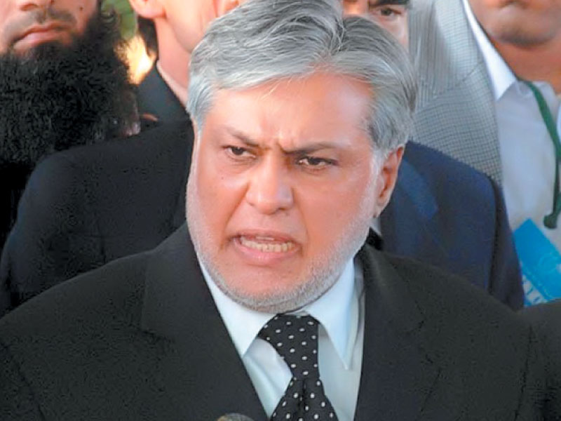 senator ishaq dar photo file