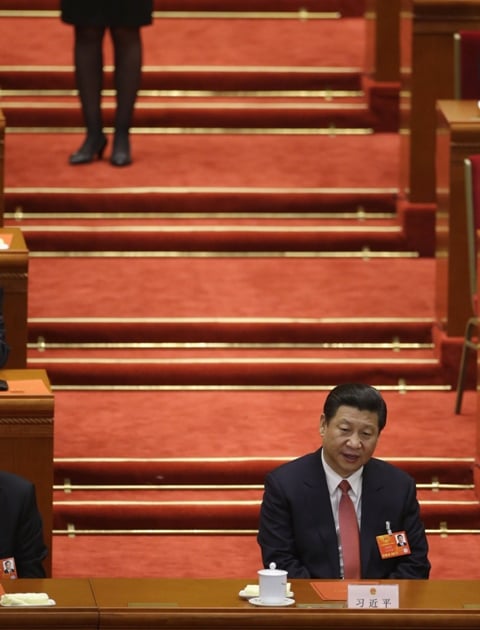 china 039 s newly elected president xi jinping attends the fourth plenary meeting of national people 039 s congress npc at the great hall of the people in beijing march 14 2013 photo reuters jason lee