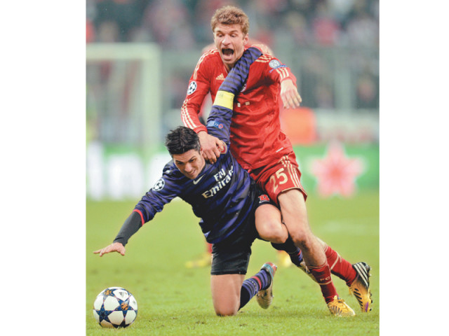 much had been made in the build up of arsenal s mission impossible in munich with the gunners needing three goals at bayern photo afp much had been made in the build up of arsenal s mission impossible in munich with the gunners needing three goals at bayern photo afp