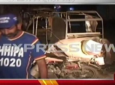 separate blasts jolt karachi
