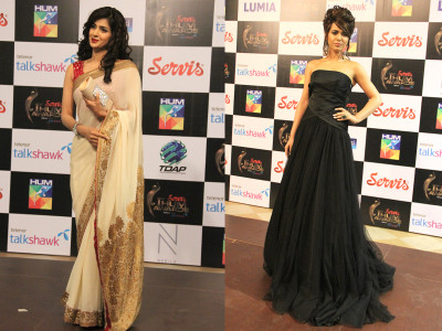 this or that saba qamar and ayyan dress up for hum awards