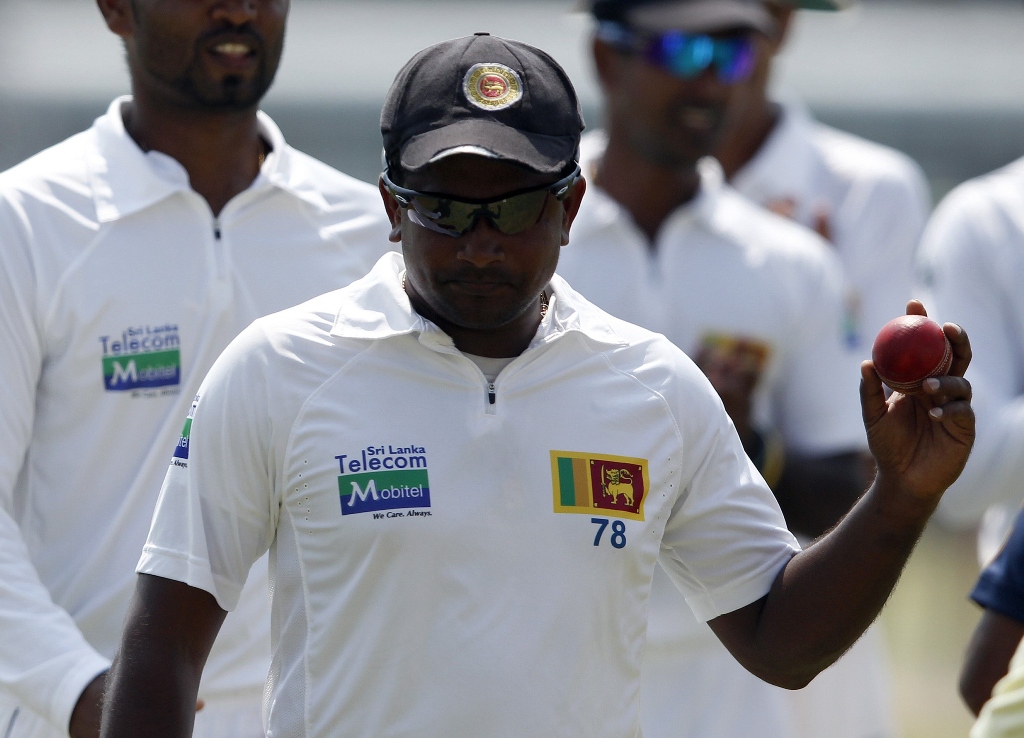 herath 039 s three wickets turned the tables against bangladesh in the test photo reuters dinuka liyanawatte