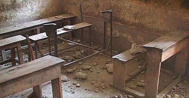 both schools were previously bombed and were no longer being used due to the deteriorating security situation photo file