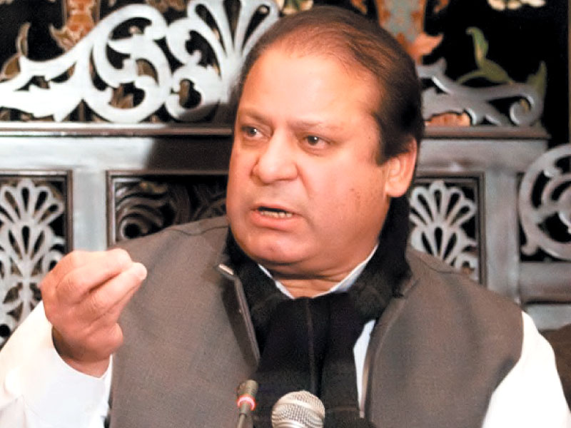 for five years we tolerated the government with patience for the sake of democracy says nawaz sharif