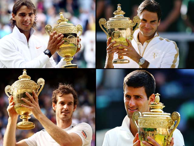 will this year s wimbledon be the same old four winning the same old matches