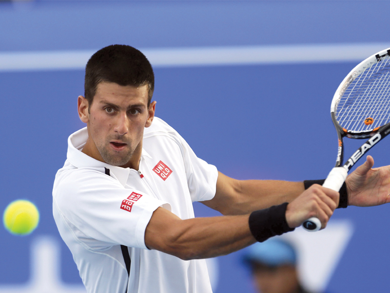 top seed djokovic said he will improve after his indian wells loss by learning from the mistakes photo afp