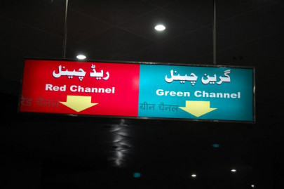 facilitating visitors hindi markings on signs appear at wagah border crossing